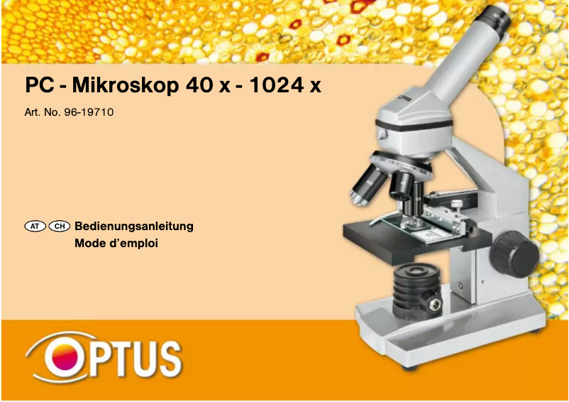 Page 1 de la notice Manuel utilisateur Optus 96-19710