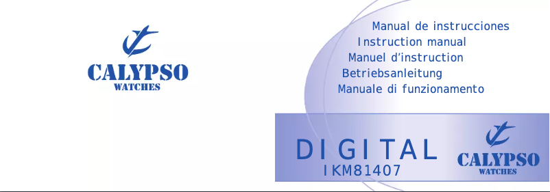 Página 1 del manual Manual de usuario Calypso K5590