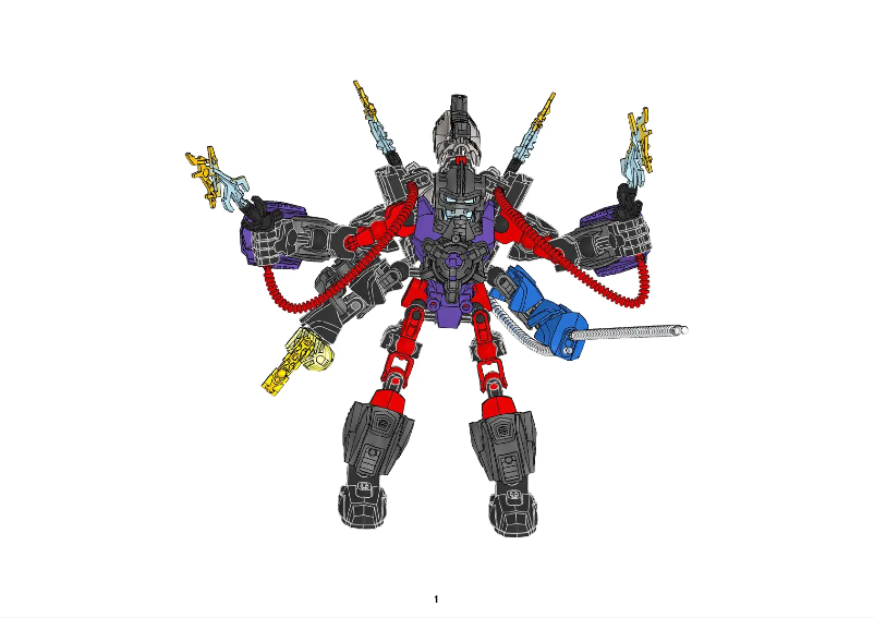 Page 1 of the manual User Manual Lego STRINGER