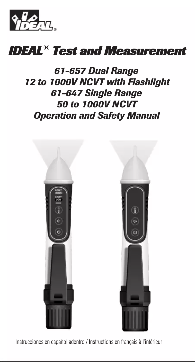 Página 1 del manual Manual de usuario RAB 61-647