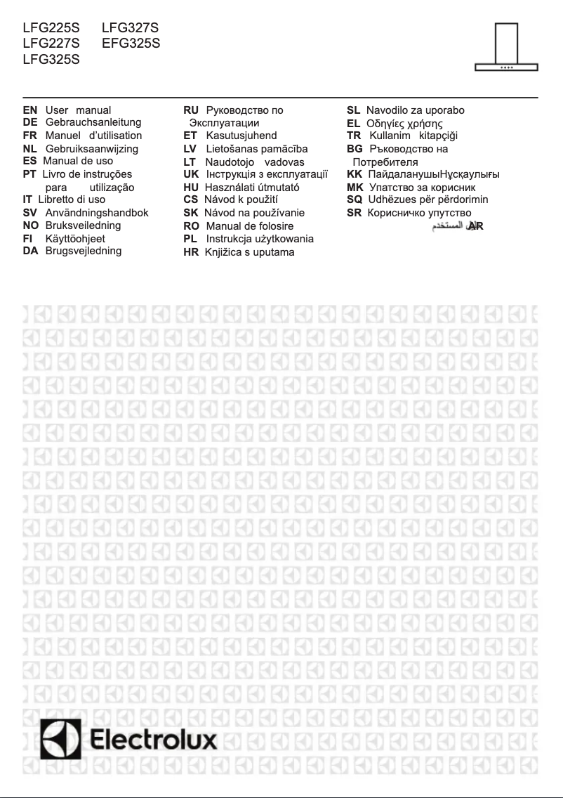 Página 1 del manual Manual de usuario Electrolux LFG227S