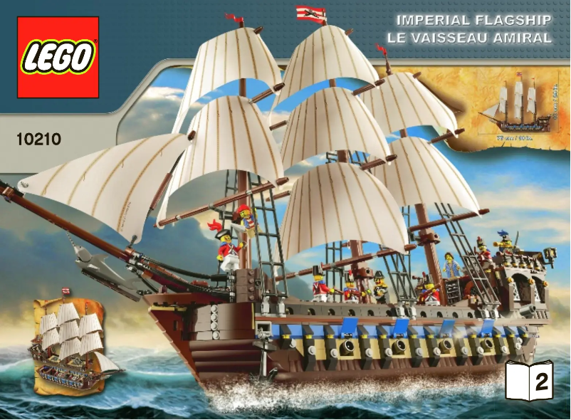Página 1 del manual Manual de usuario Lego Imperial Flagship