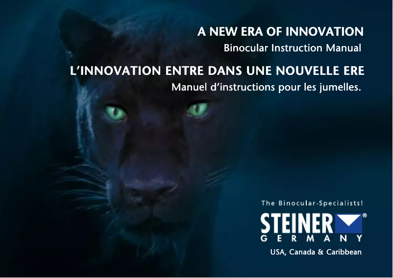 Page 1 de la notice Manuel utilisateur Steiner Ranger Xtreme 8x56