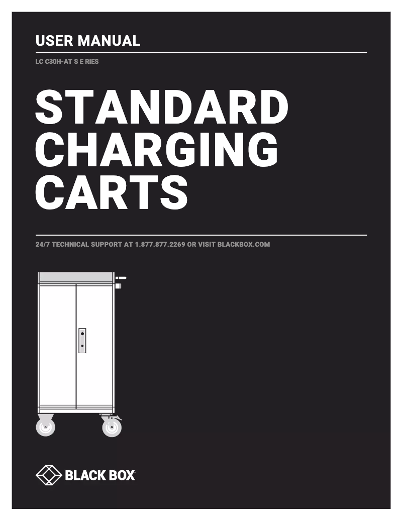 Page 1 de la notice Manuel utilisateur Black Box LCC30H-ACT-HASP