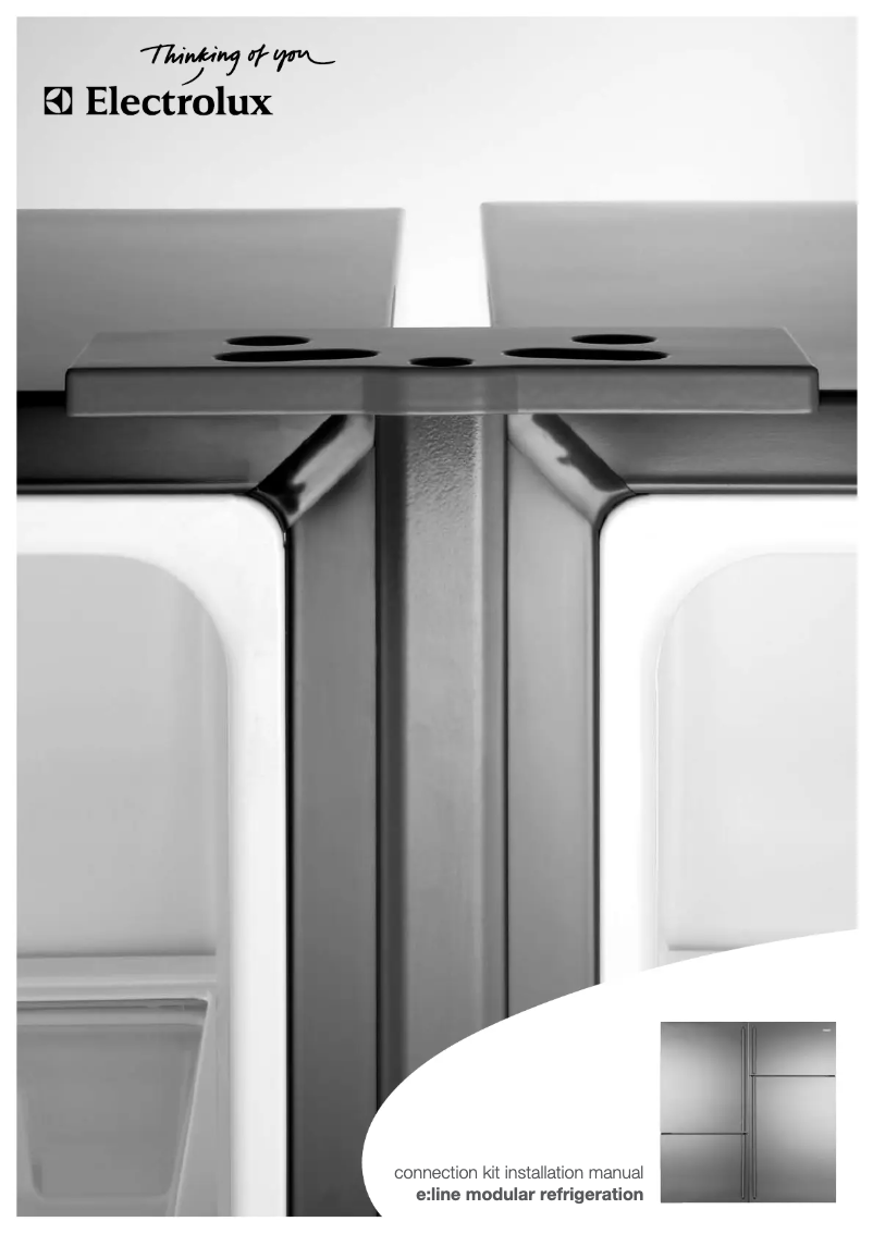 Página 1 del manual Guía de instalación Electrolux EBM5107