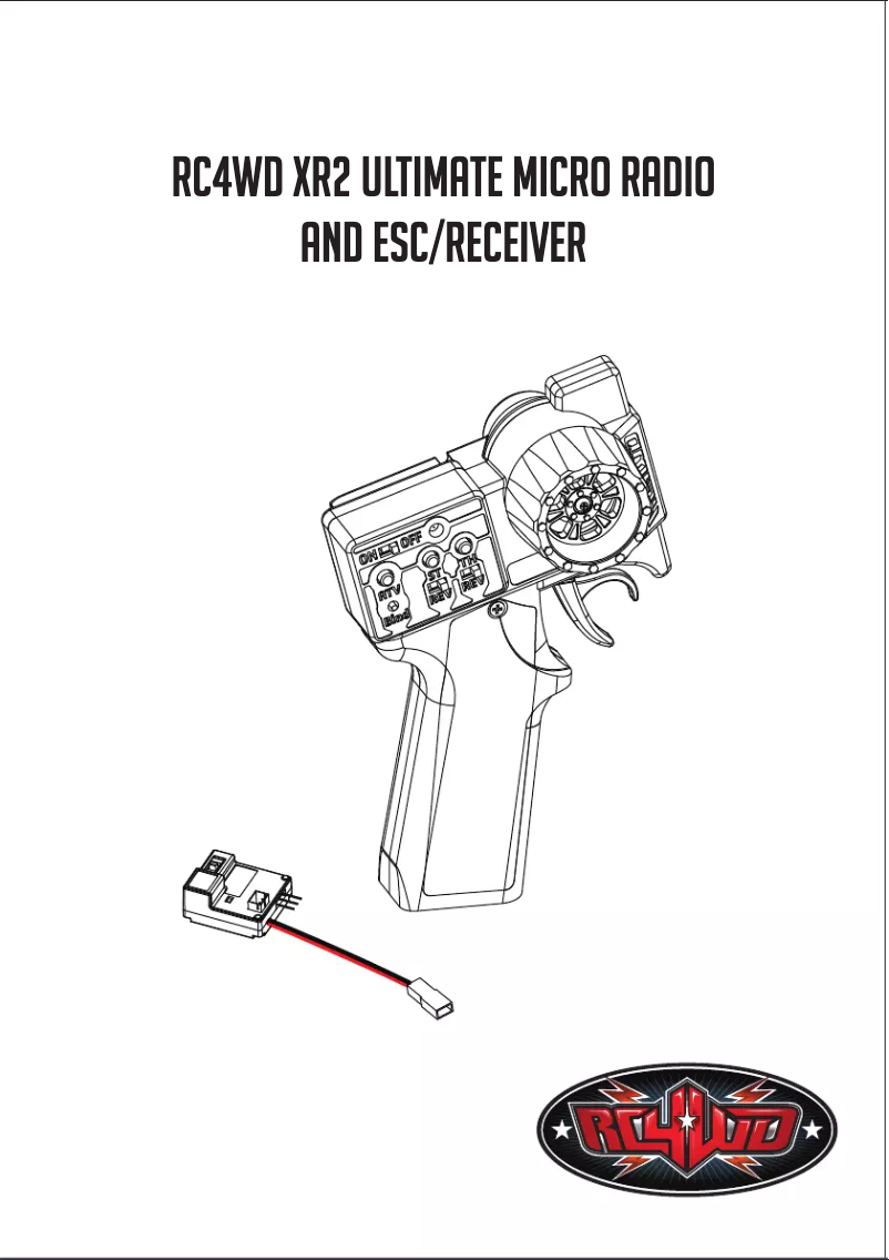Página 1 del manual Manual de usuario RC4WD Z-E0098