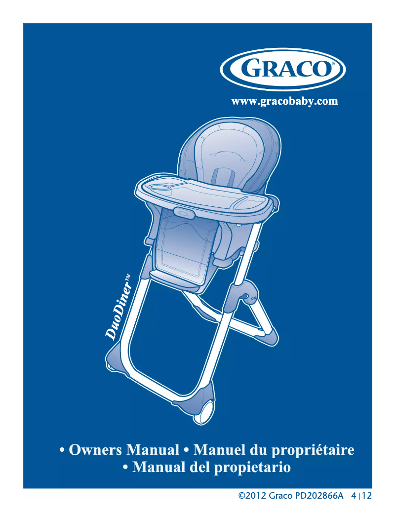 Page 1 of the manual User Manual Graco 3K99FTSU