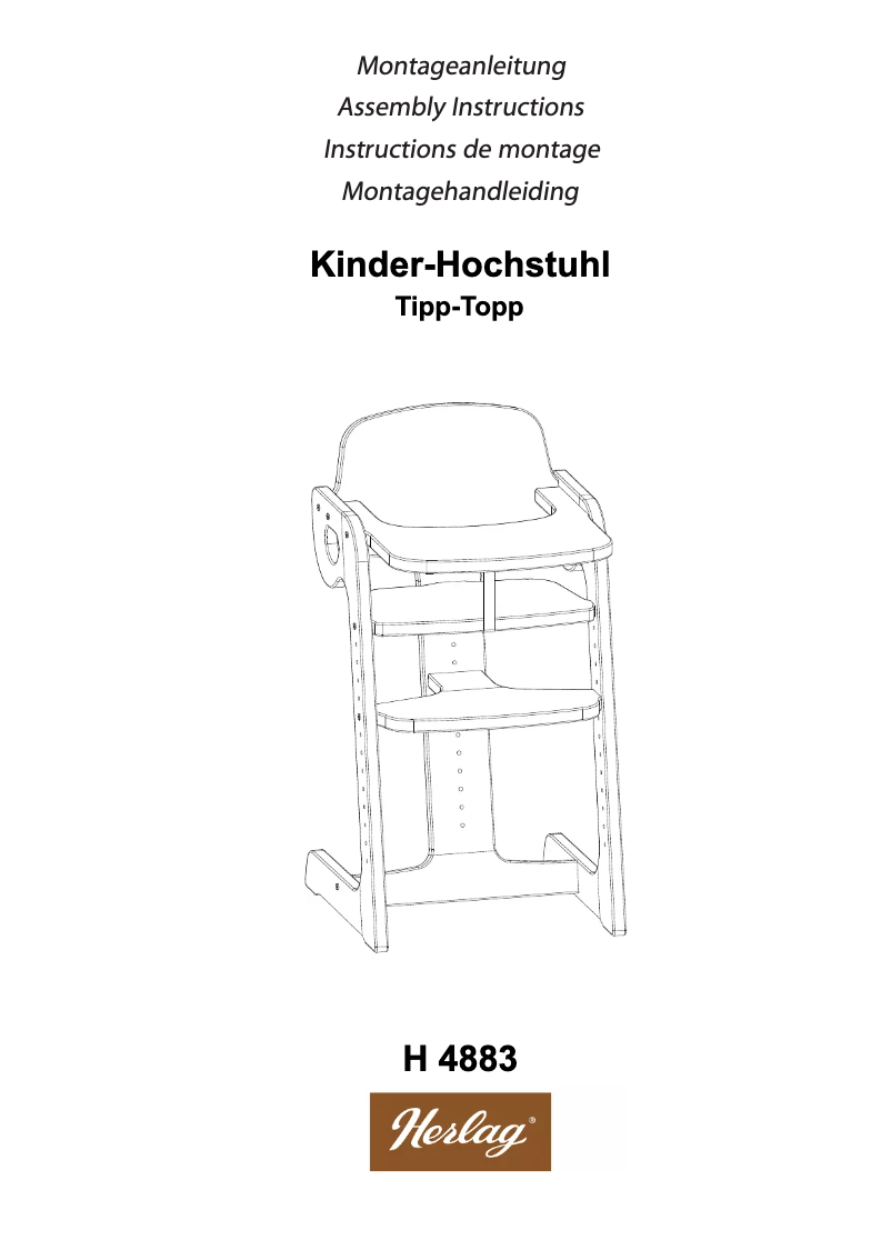 Página 1 del manual Manual de usuario Herlag H 4883 TIPP-TOPP