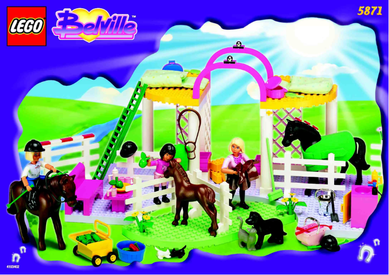 Page 1 de la notice Manuel utilisateur Lego BELVILLE HORSE STABLE