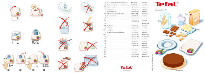 Page 1 de la notice Manuel utilisateur Tefal Easy BC5050