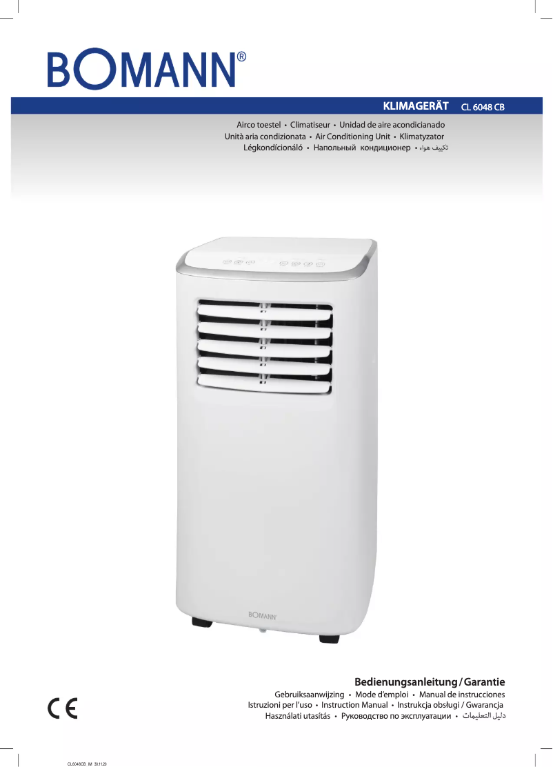 Page 1 de la notice Manuel utilisateur Bomann CL 6048 CB