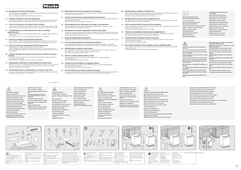Page 1 de la notice Manuel utilisateur Miele G 4920 U