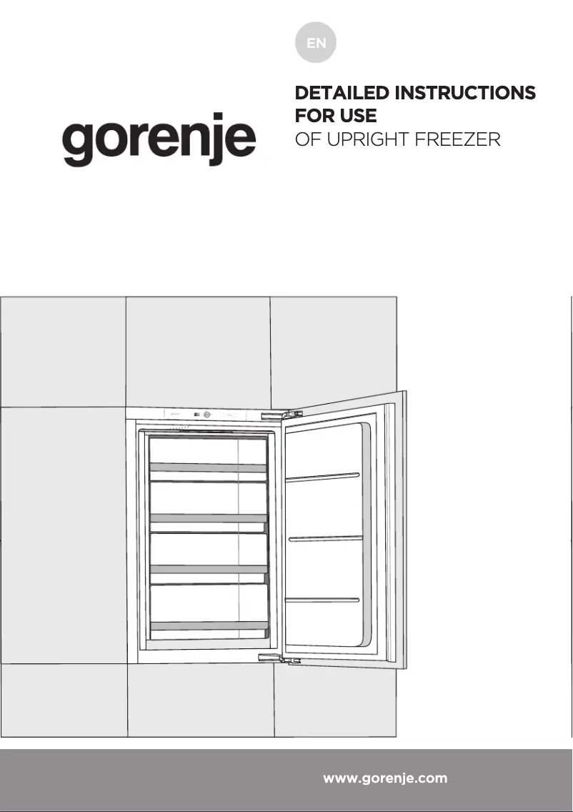 Página 1 del manual Manual de usuario Gorenje FI4091E1UK