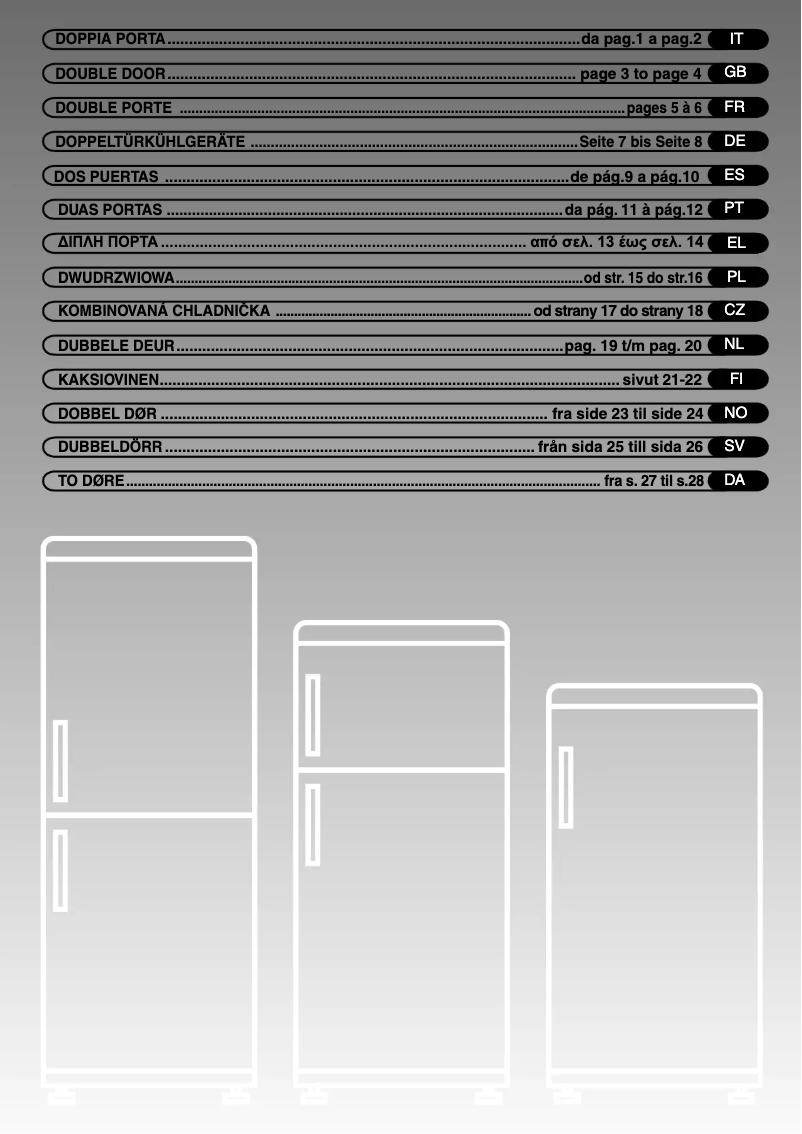 Page 1 of the manual User Manual Candy CFD 2550 A