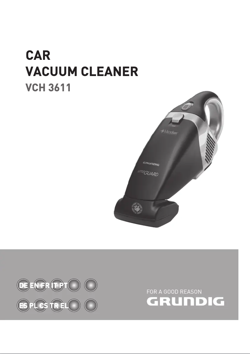 Página 1 del manual Manual de usuario Grundig Little Guard VCH 3611