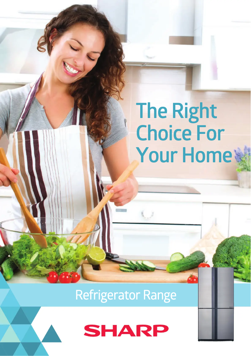 Page 1 de la notice Fiche technique Sharp SJ-FJ676V