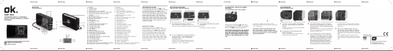 Page 1 de la notice Manuel utilisateur OK ORF 200