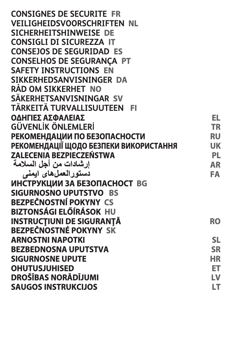 Page 1 de la notice Manuel utilisateur Tefal King Size WM755D