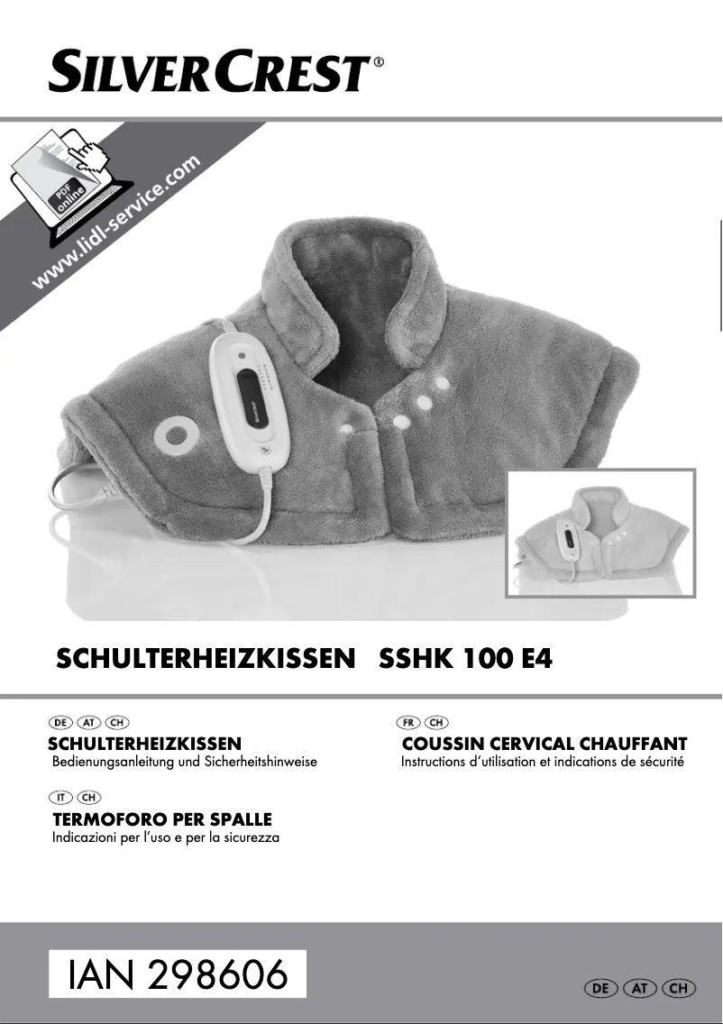 Página 1 del manual Manual de usuario SilverCrest SSHK 100 C3