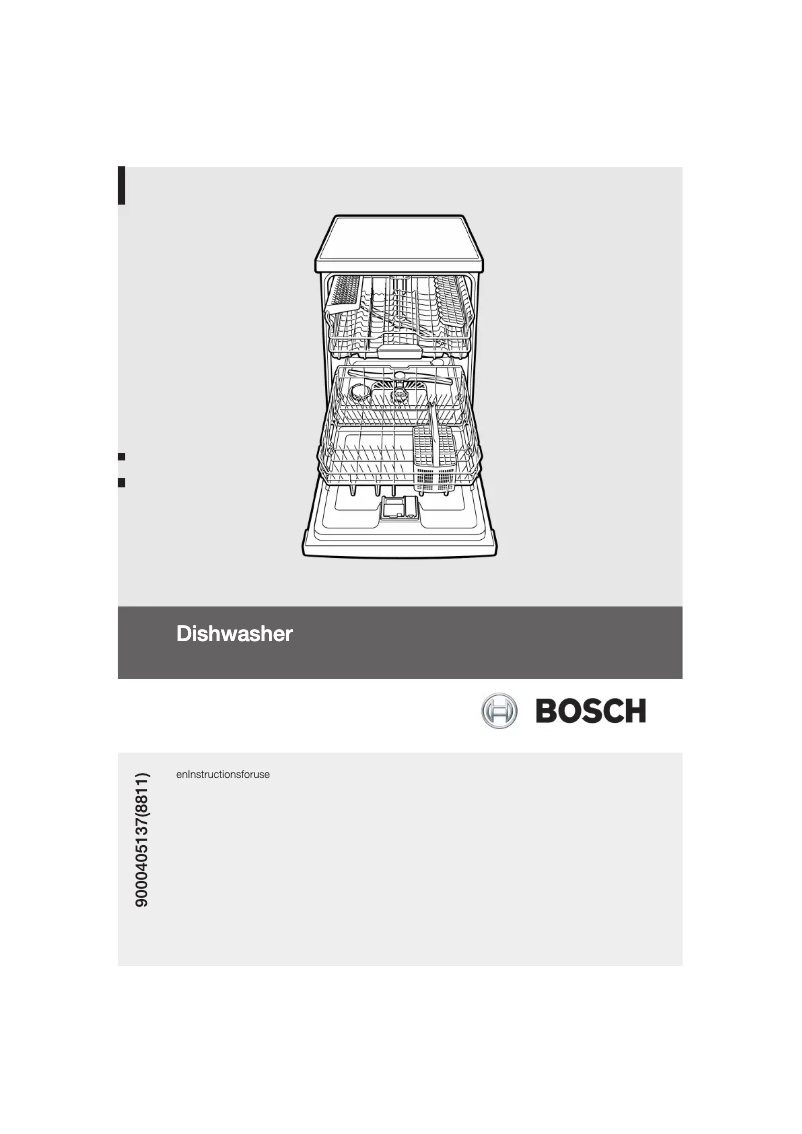Page 1 de la notice Manuel utilisateur Bosch SMS40M12EE