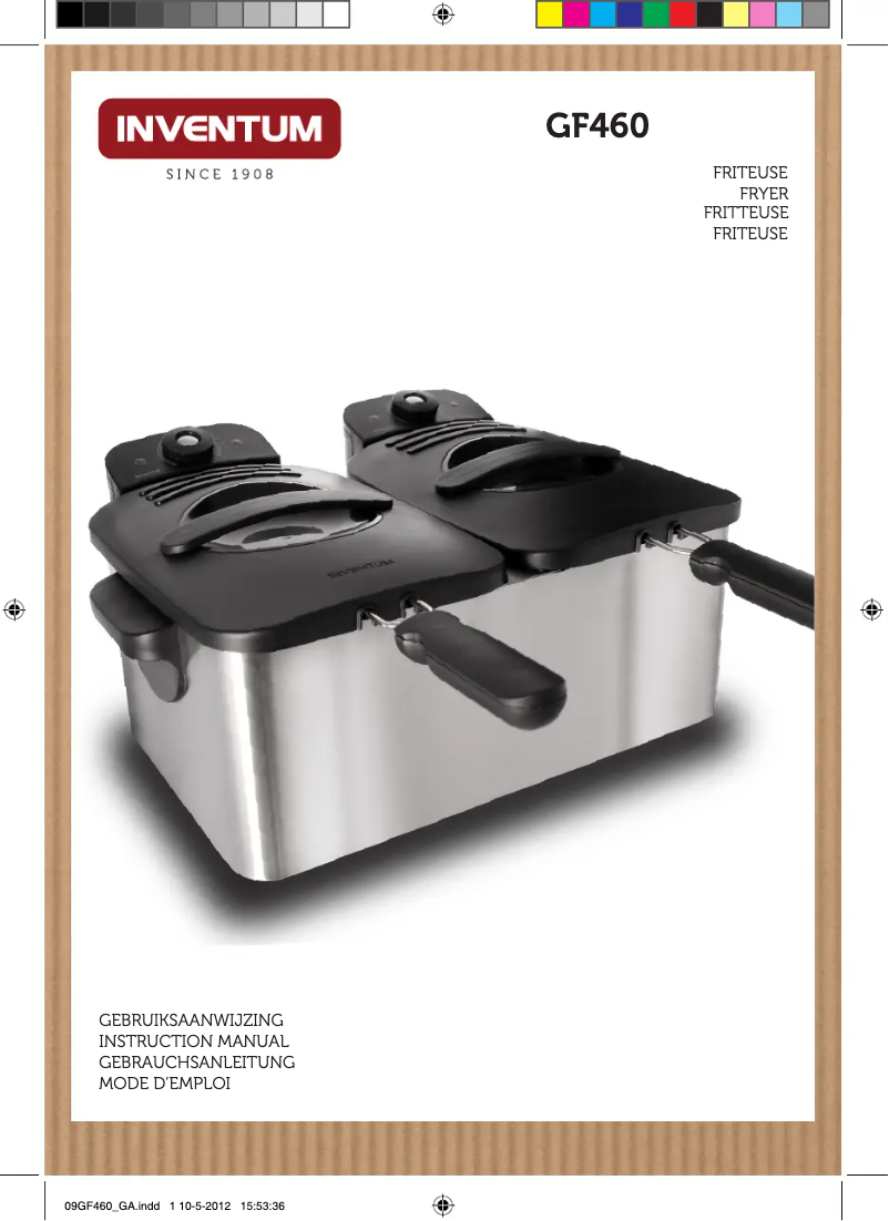 Page 1 de la notice Manuel utilisateur Inventum GF64