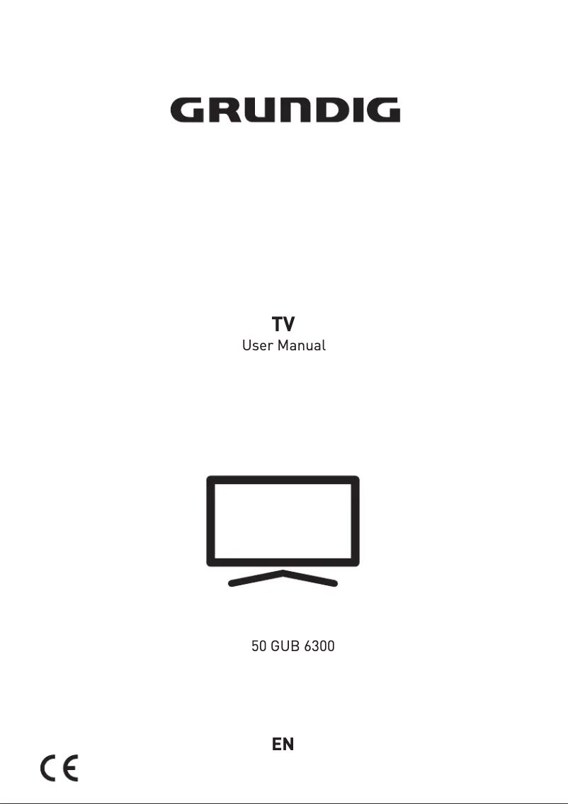 Página 1 del manual Manual de usuario Grundig 50 GUB 6300
