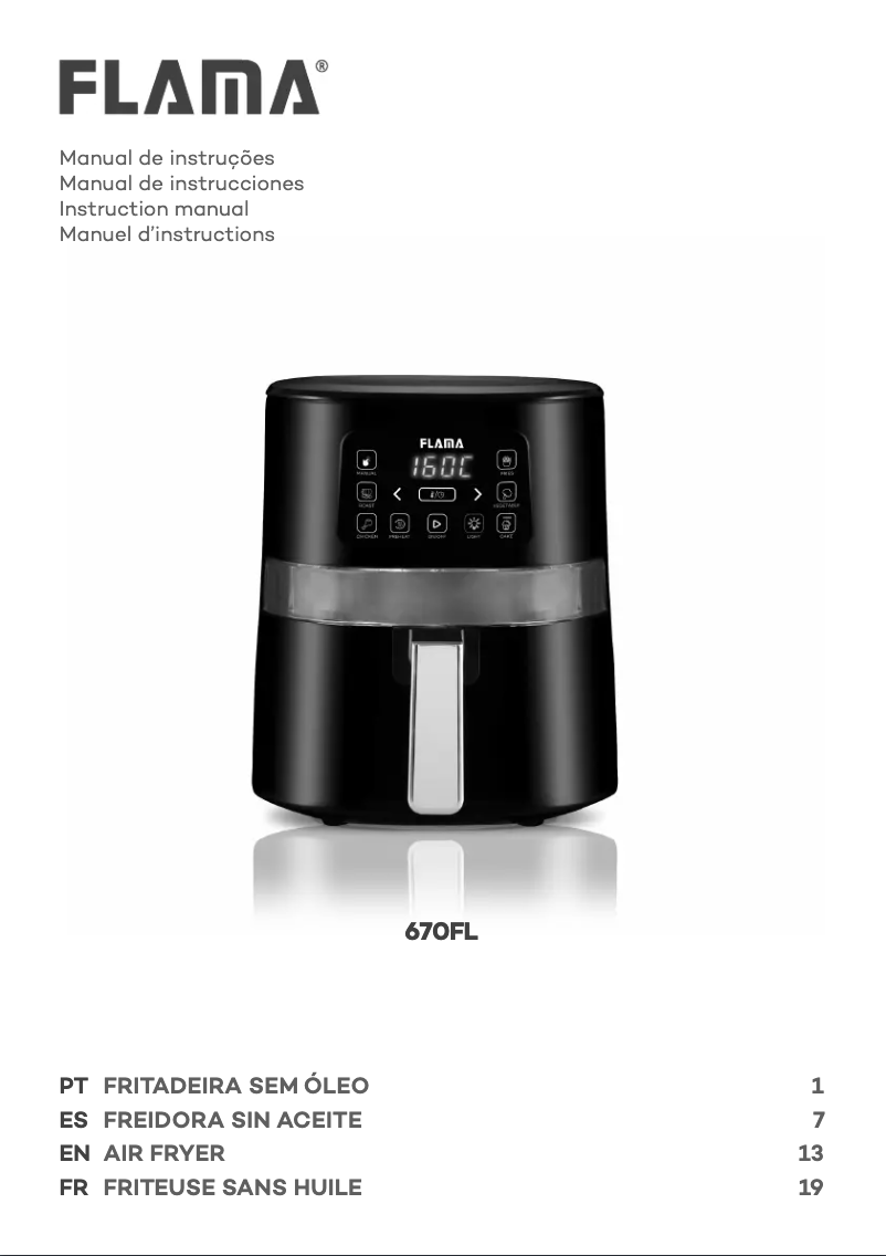 Página 1 del manual Manual de usuario Flama 670FL