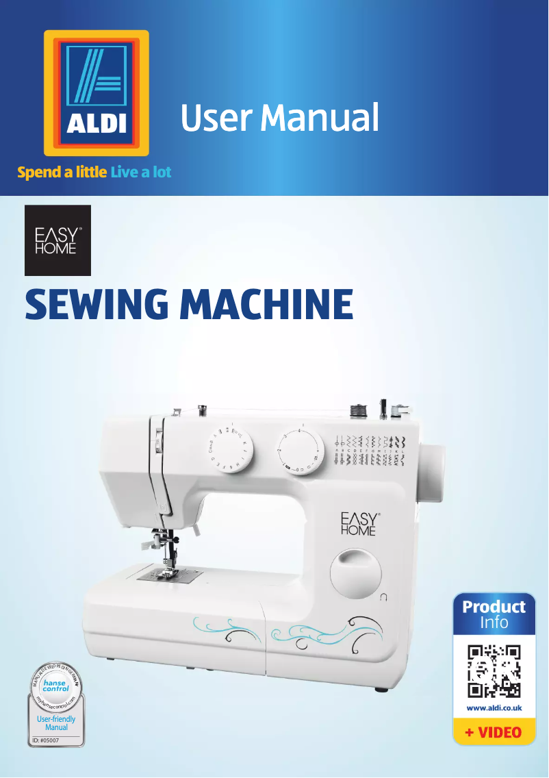 Page 1 de la notice Manuel utilisateur Easy Home MD 17329