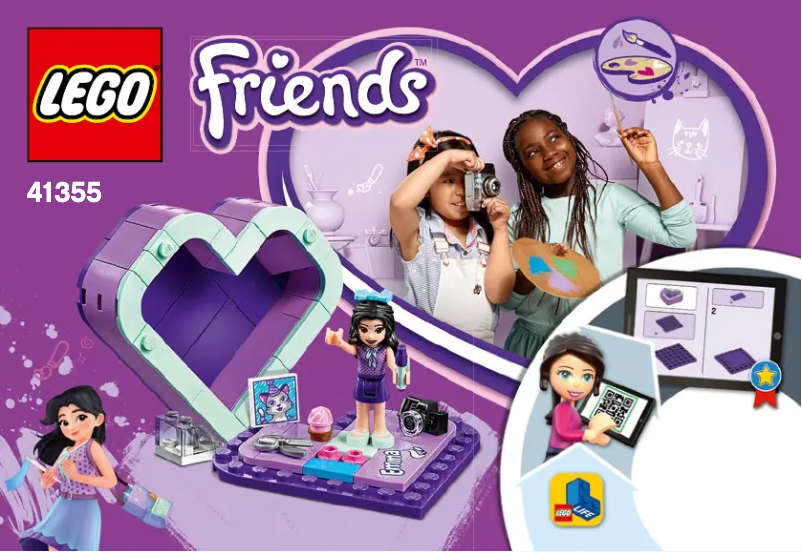 Página 1 del manual Manual de usuario Lego Friends 41355