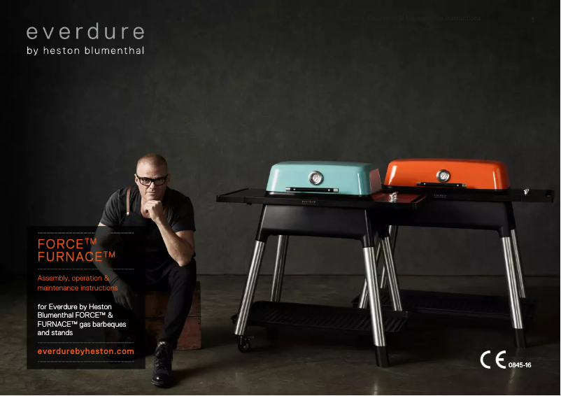 Page 1 de la notice Manuel utilisateur Everdure Force