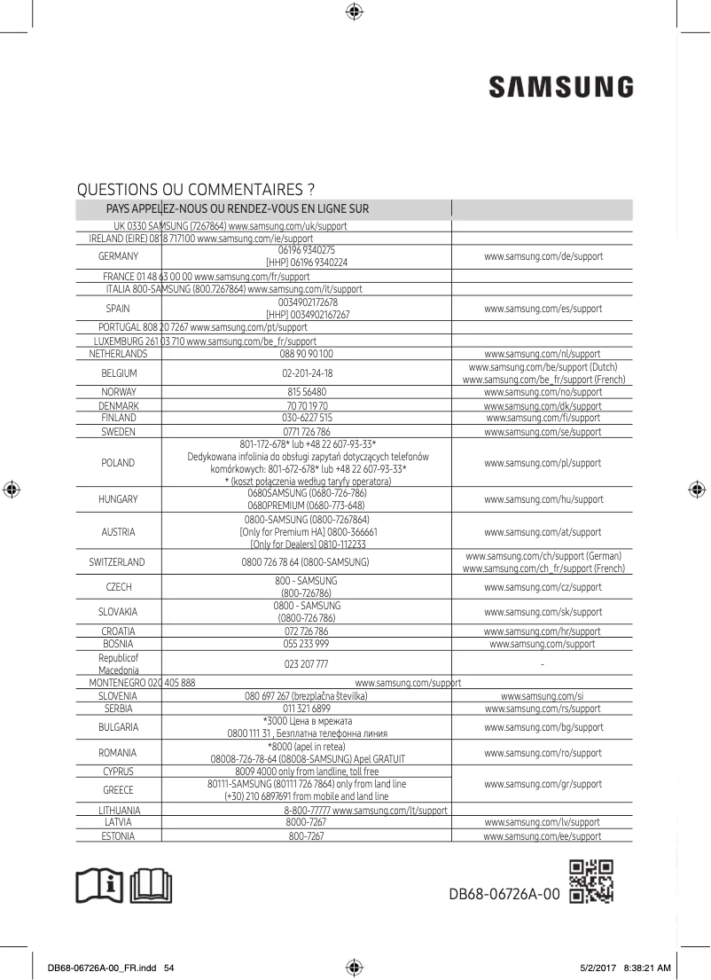 Página 1 del manual Manual de usuario Samsung AR12MXPDAWKN