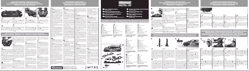 Page 1 de la notice Manuel utilisateur Carrera Audi R8 LMS Team ABT Aportline 24hs Nurburgring 2009 Nº100