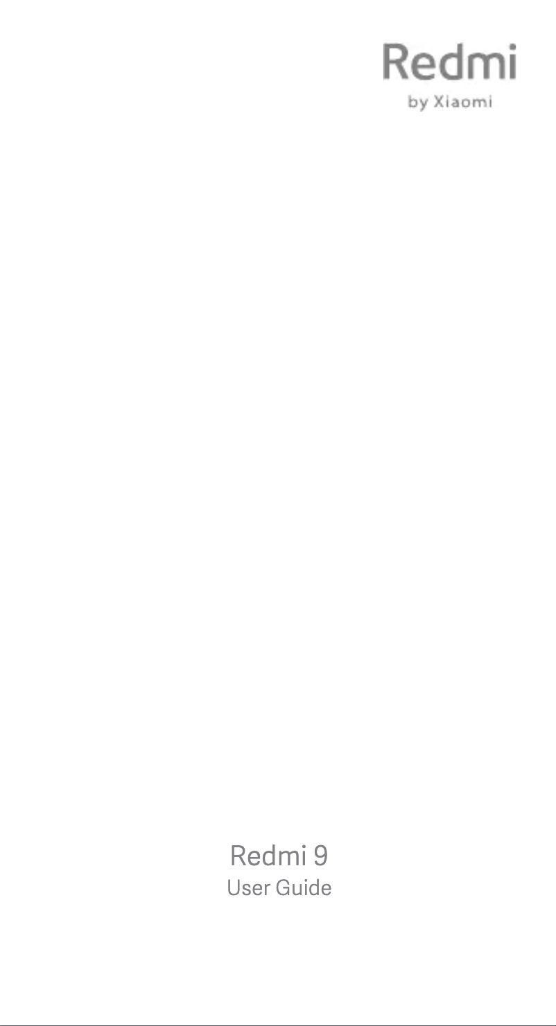 Page 1 de la notice Manuel utilisateur Xiaomi Redmi 9 Prime