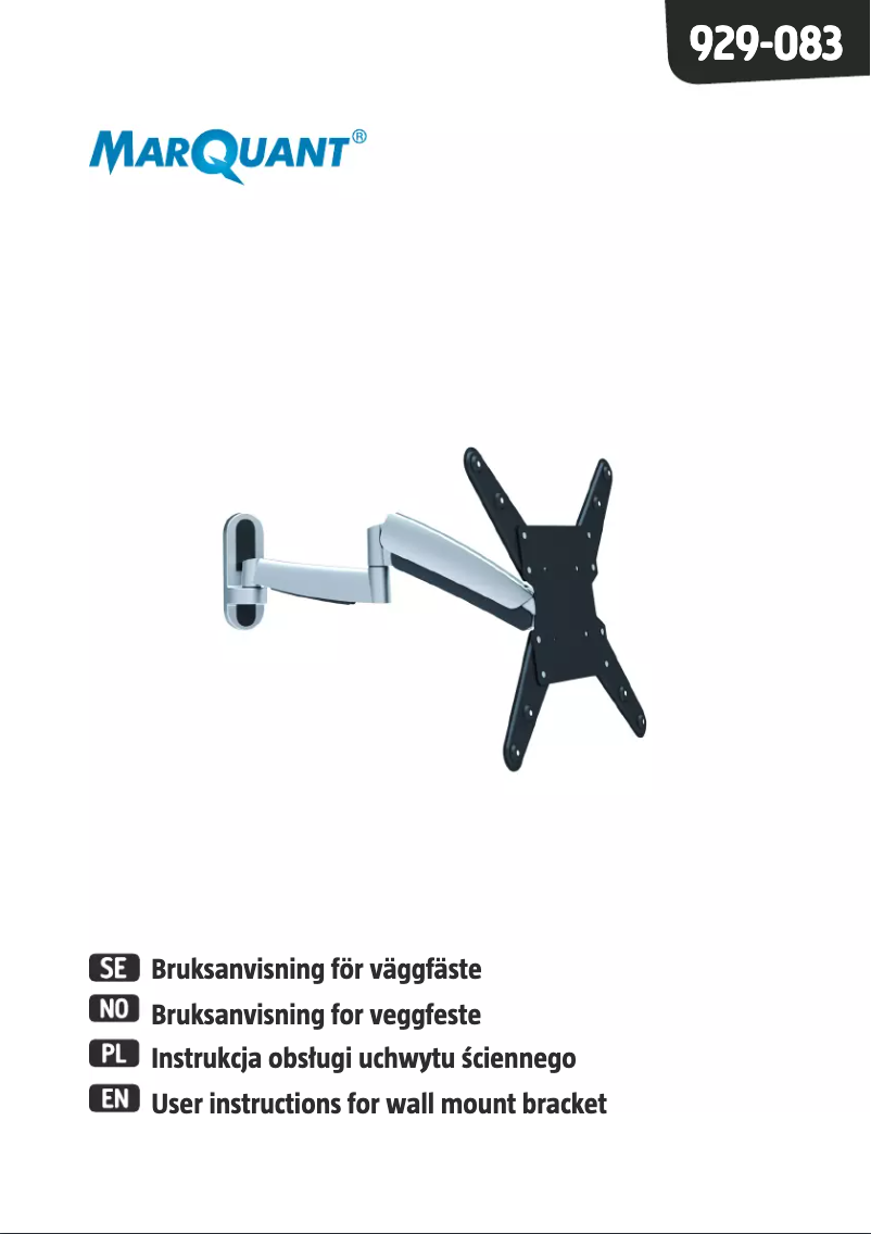 Page 1 de la notice Manuel utilisateur Marquant 929-083