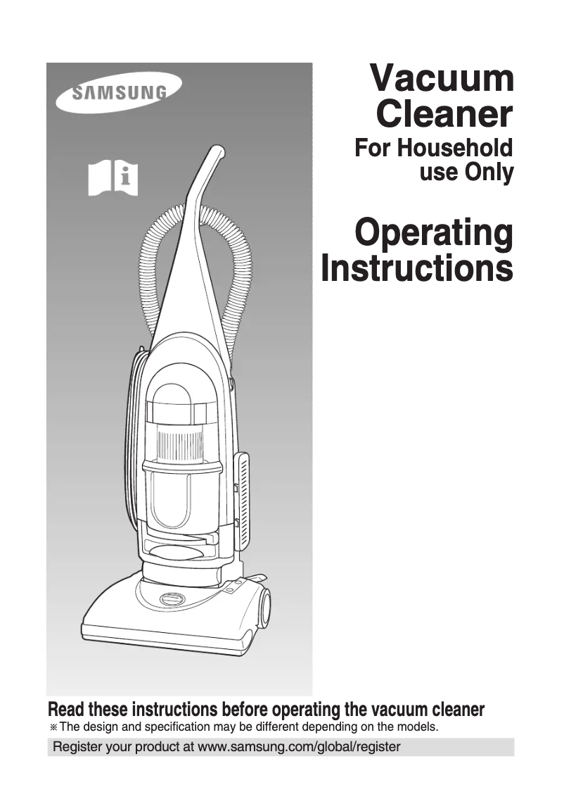 Page 1 de la notice Manuel utilisateur Samsung VC-U366