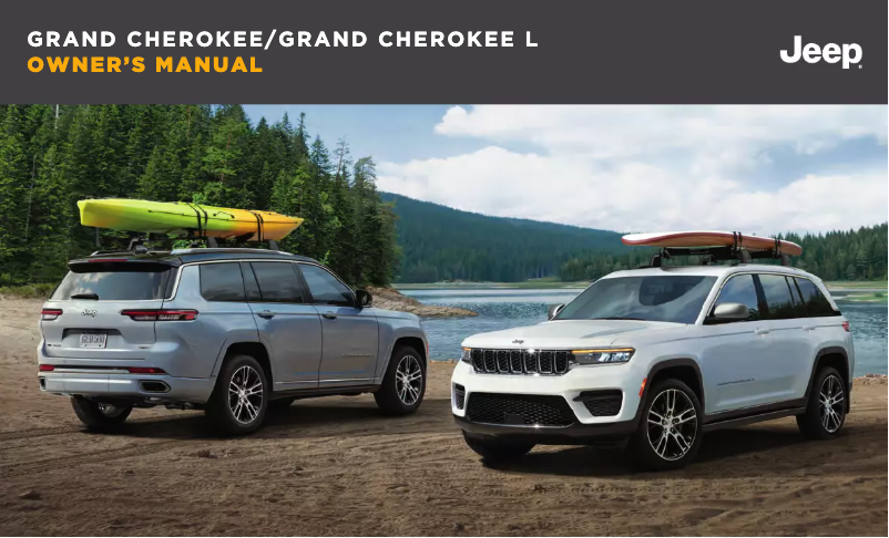 Page 1 de la notice Manuel utilisateur Jeep Grand Cherokee (2024)