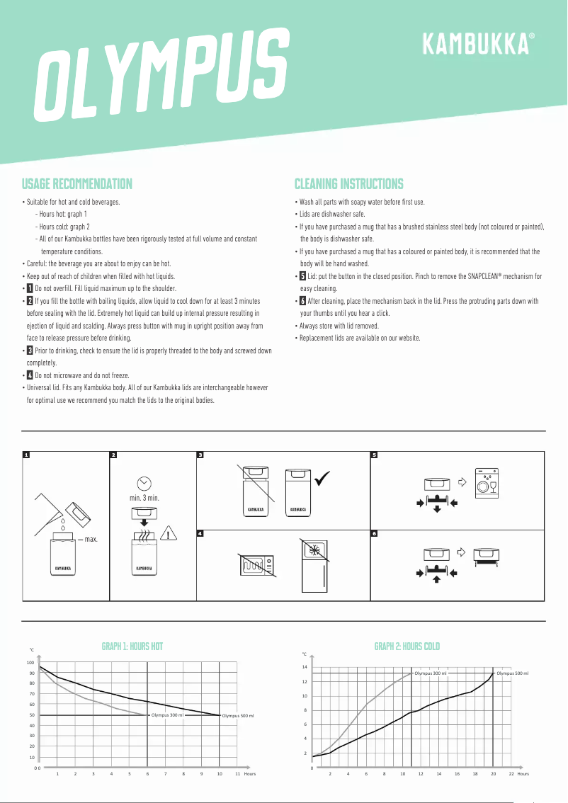 Page 1 de la notice Manuel utilisateur Kambukka Olympus