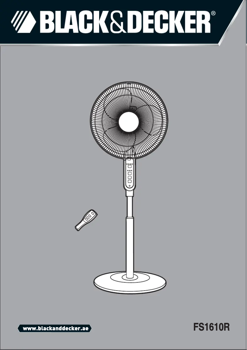 Página 1 del manual Manual de usuario Black & Decker FS1610R