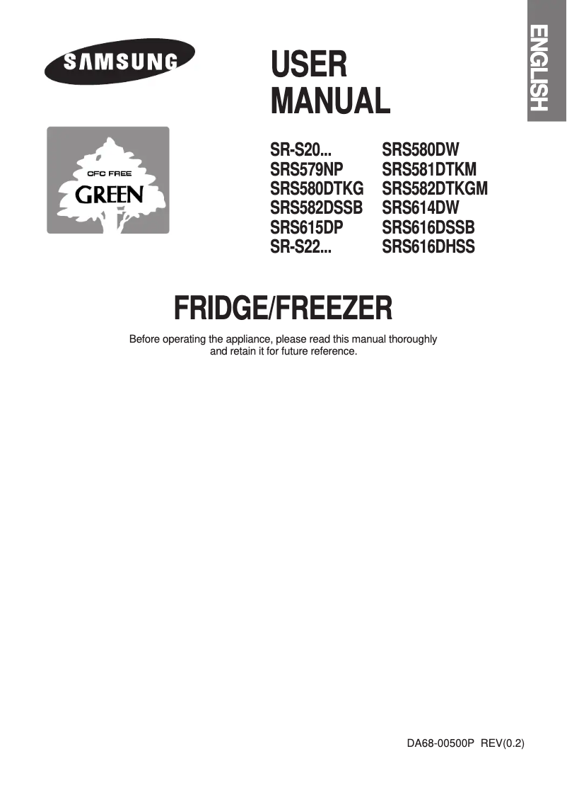 Página 1 del manual Manual de usuario Samsung SR-S2026DVW