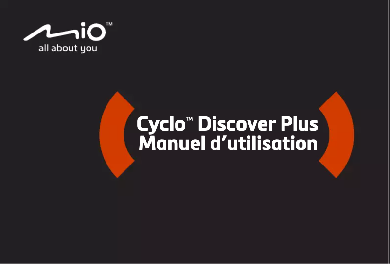 Página 1 del manual Manual de usuario Mio Cyclo Discover Plus