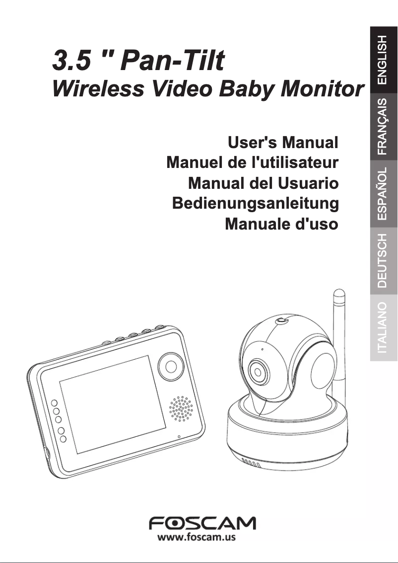 Página 1 del manual Manual de usuario Foscam FBM3501