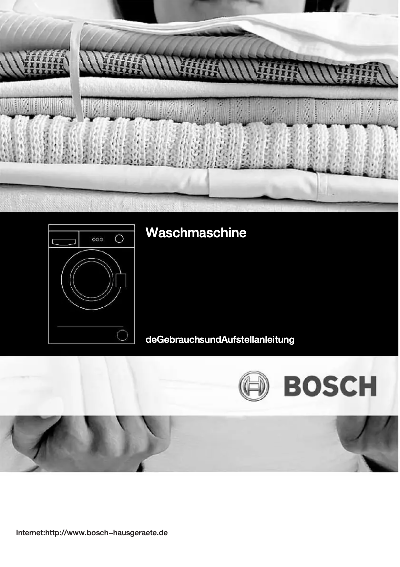 Página 1 del manual Manual de usuario Bosch WAA 20161 SN