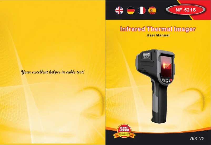 Page 1 de la notice Manuel utilisateur Noyafa NF-521S