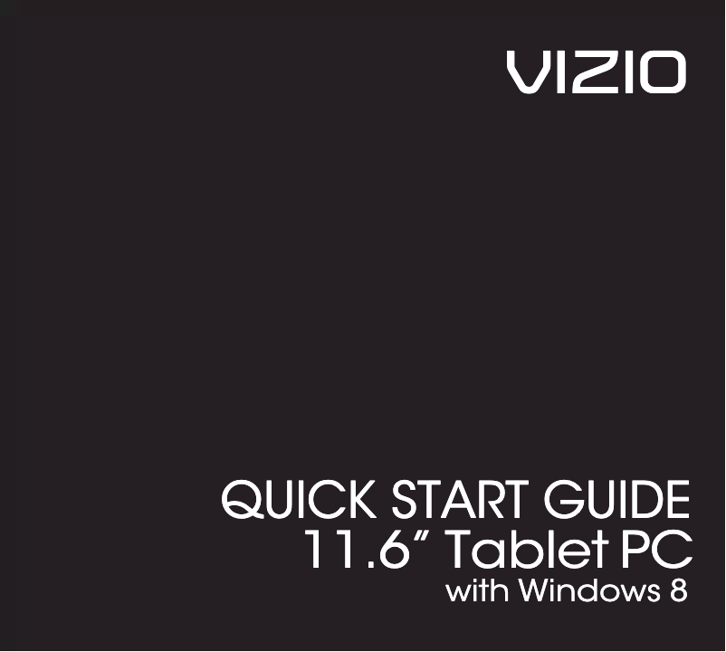 Page 1 of the manual User Manual VIZIO MT-11XA1