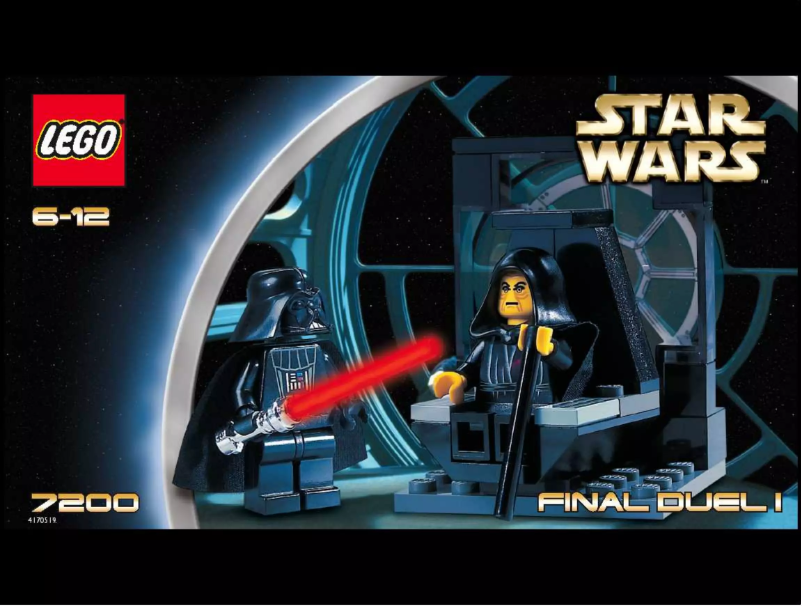 Page 1 de la notice Manuel utilisateur Lego Star Wars 7200