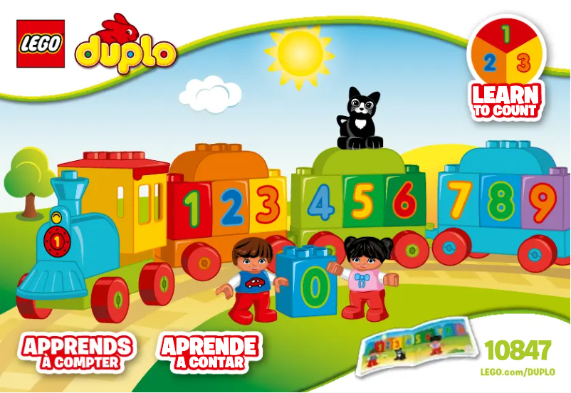 Image de la première page du manuel de l'appareil Duplo 10847