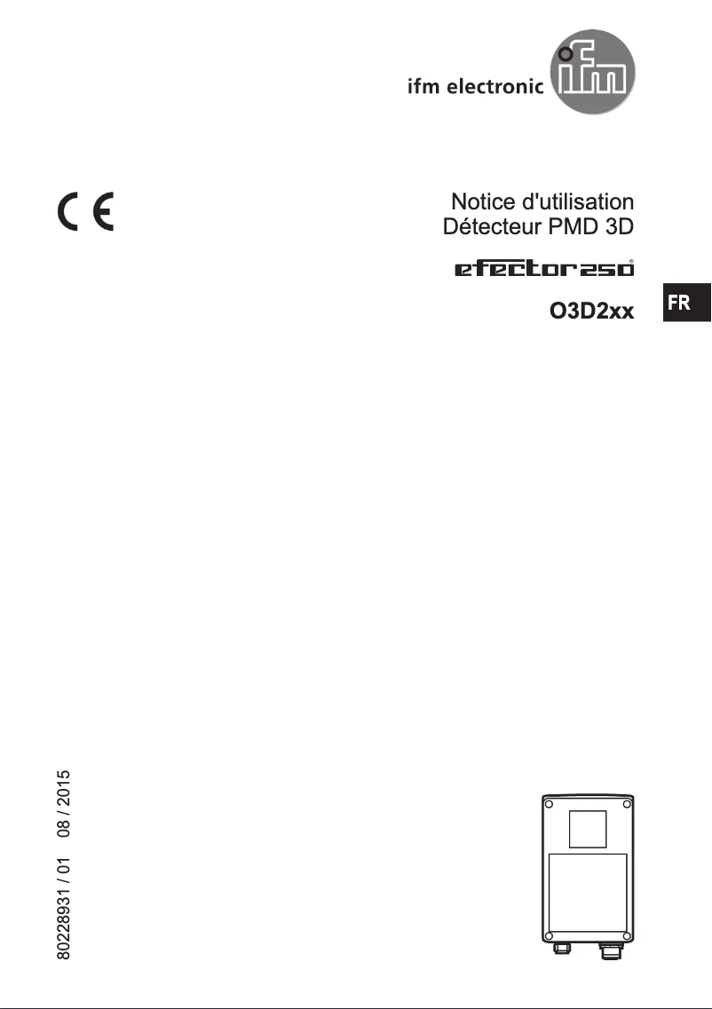 Página 1 del manual Manual de usuario IFM O3D200