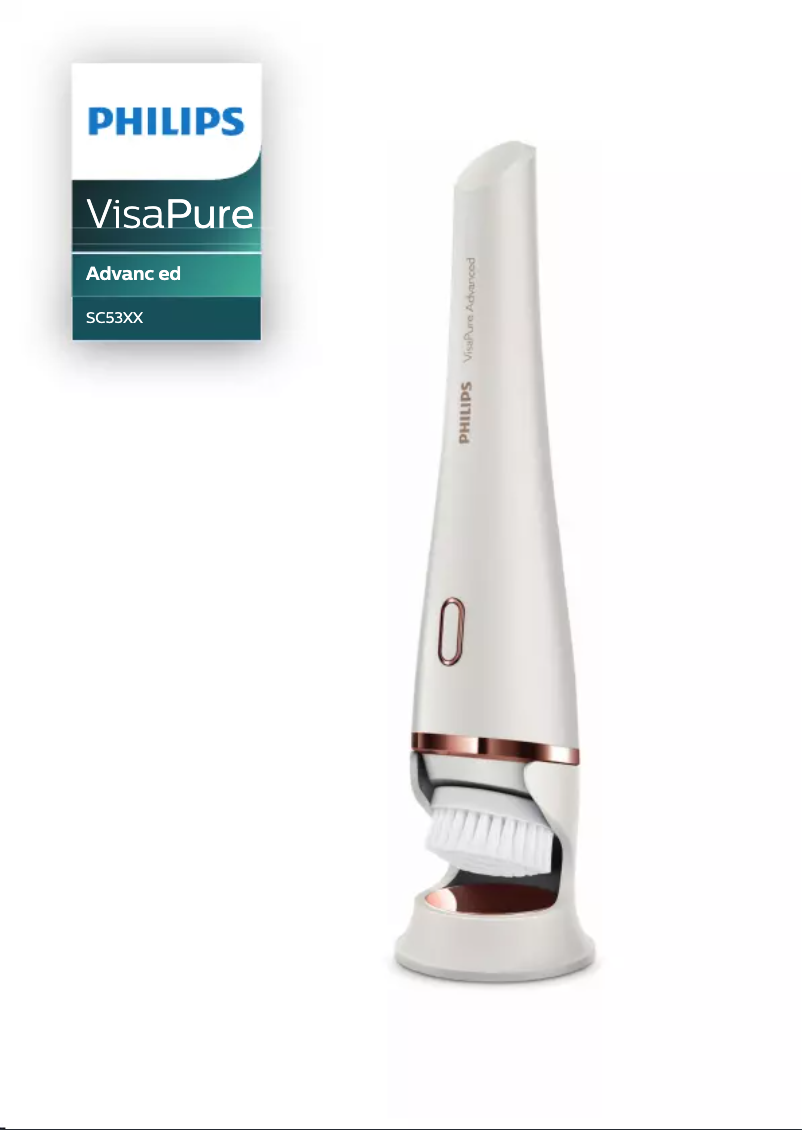 Page 1 de la notice Manuel utilisateur Philips VisaPure Advanced SC5360