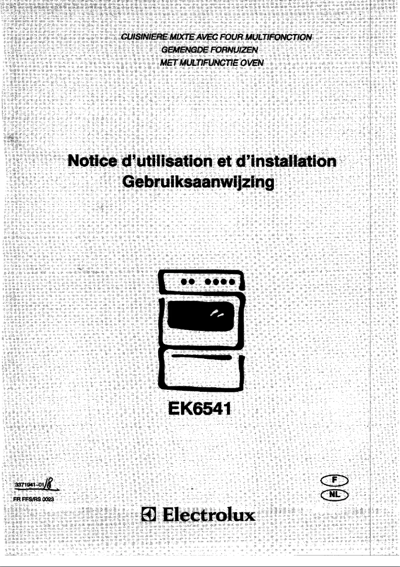 Página 1 del manual Manual de usuario Electrolux EK6541W