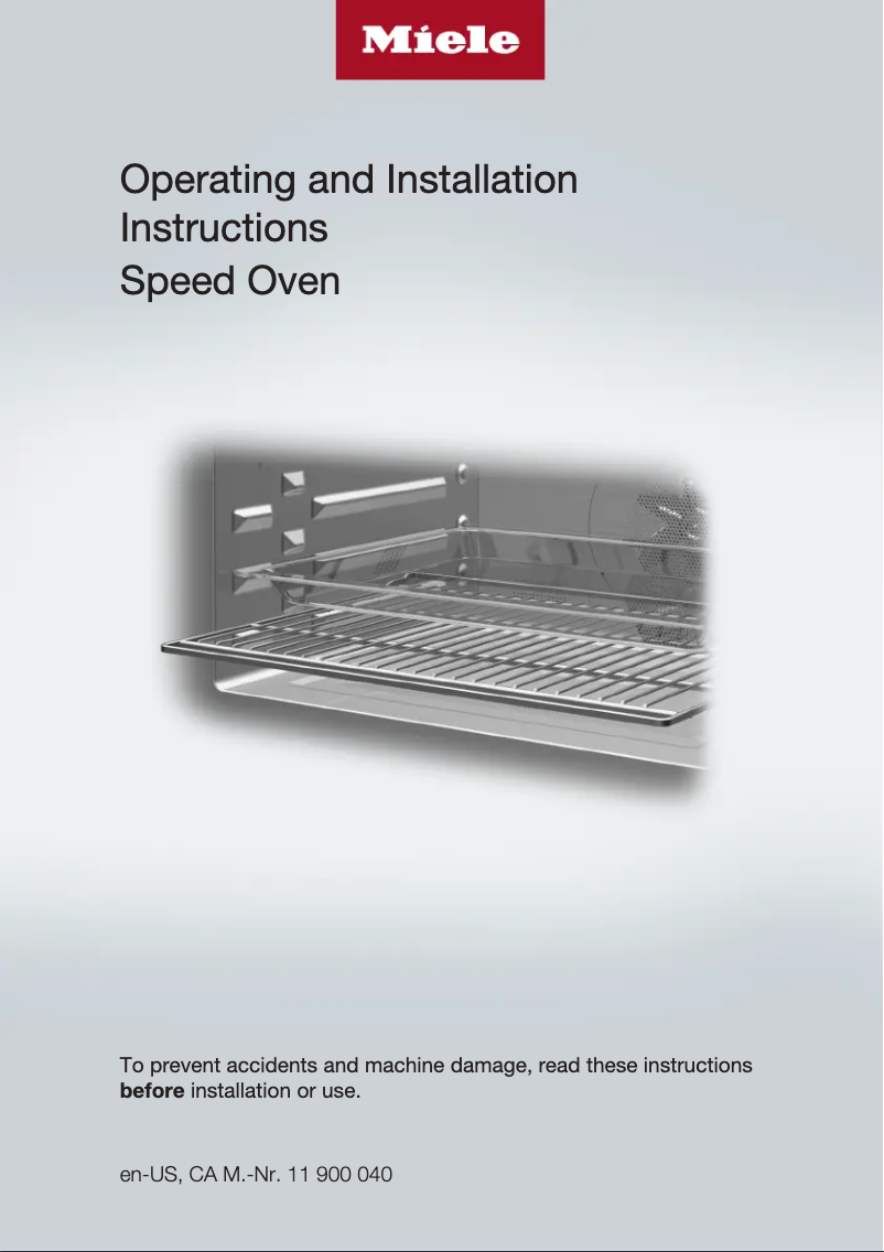 Page 1 de la notice Guide d'installation Miele H 7240 BM AM